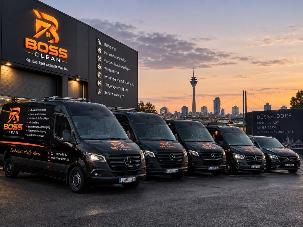 BOSS CLEAN Zentrale & Fuhrpark Düsseldorf