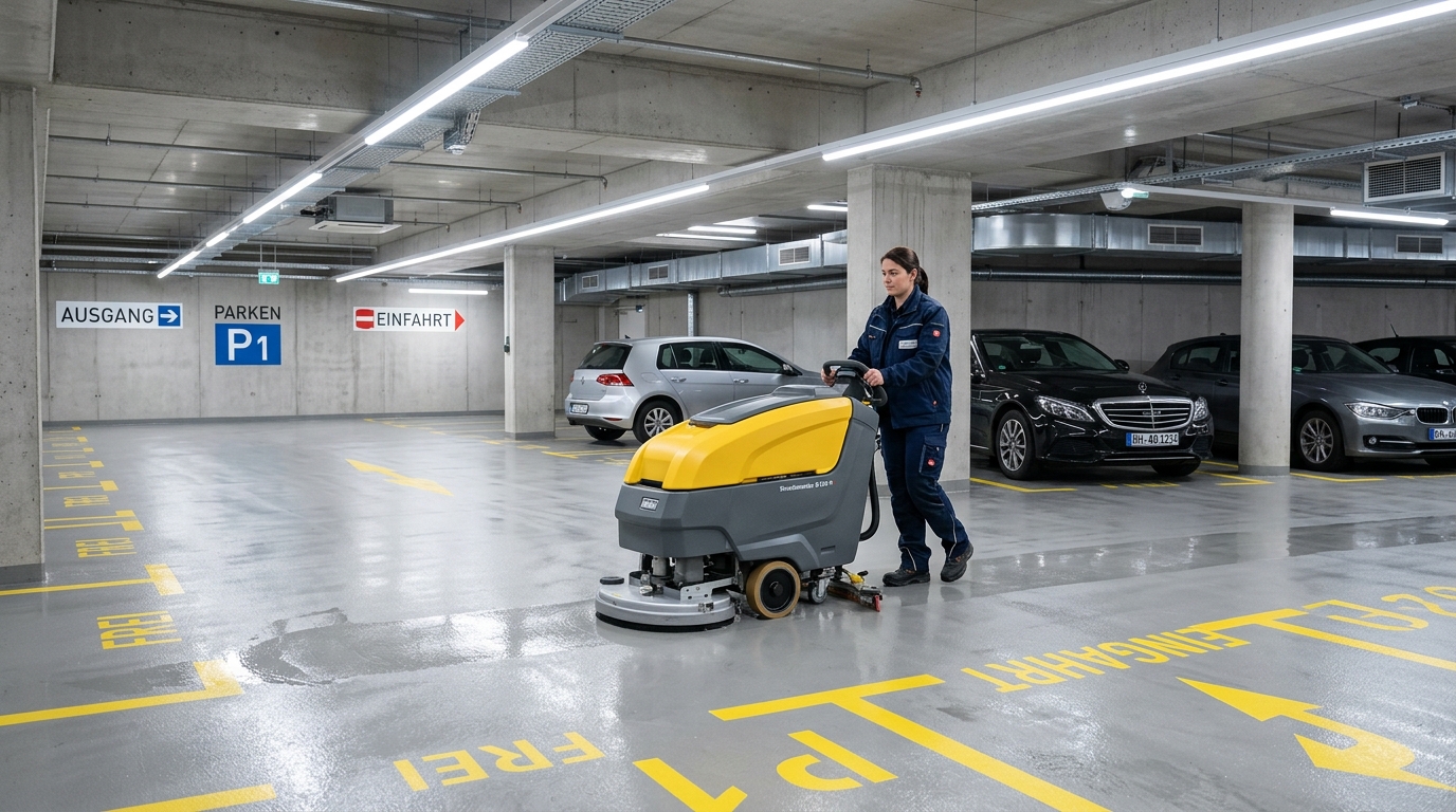 Tiefgaragenreinigung
